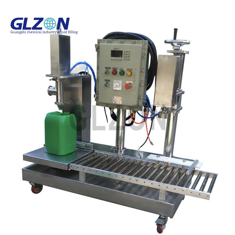 10-30L Vegetable Oil and Lubricant Pail Weighing Filling and Capping Machine Pail Filling and Capping Machine