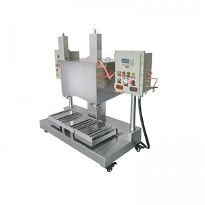 定时定量灌装机设备生产厂家 100L自动下降U型搅拌料斗物料灌装机