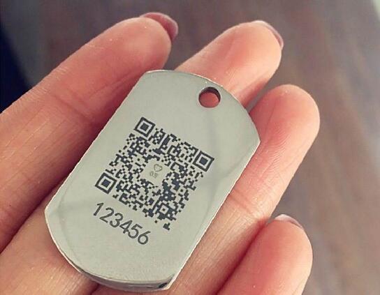 金属、塑料二维码激光雕刻机